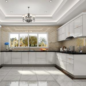 Modern Kitchen Furniture Customized Durable Faucet Wall Cabinets Lacquer