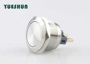 China 25mm Panel Mount Push Button Switch , Stainless Steel Push Button Switch on sale
