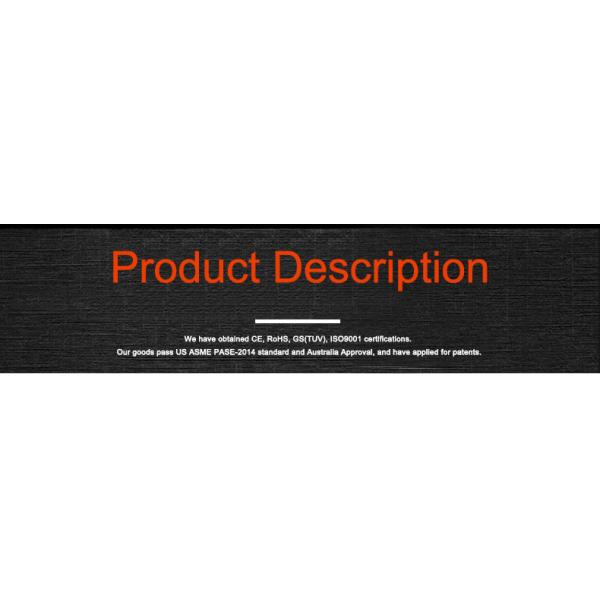 Sliding Wheel 15 Ton Hydraulic Jack for Pickup Truck 200-520mm Lift Range