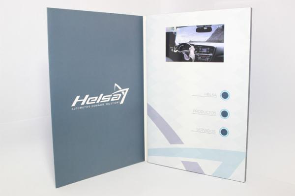 Quality Marketing Digital Video Brochure With Multi - 0Player , LCD Invitation Card for sale