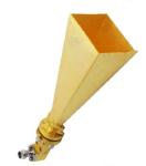 Low Insertion Loss Wr15 Waveguide Antenna Linear Polarization High Power