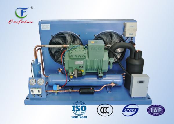 R404a Refrigeration Compressor Unit , Reciprocating Walk In Cooler Condensing