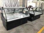 Meat Serve Over Counter Display Fridge With Fan Cooling System And LED Lighting
