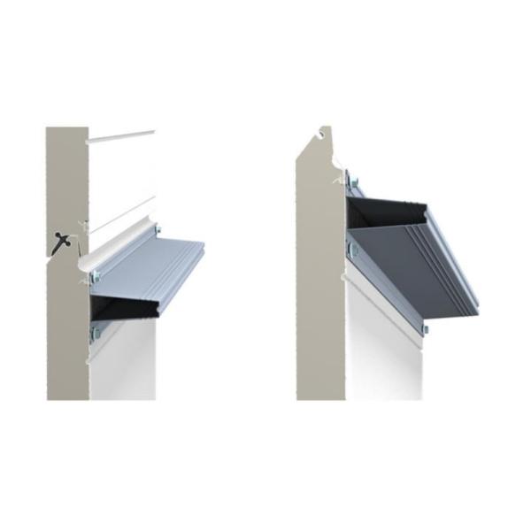 0.5-1.2mm Galvanized Steel Garage Door Strut Channel Roll Forming Machine