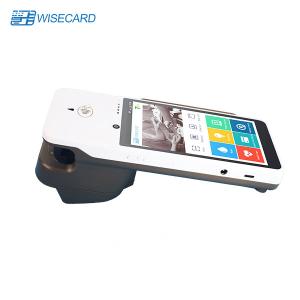 China 3G 4G WIFI Smart Biometric POS Terminal With Fingerprint Reader on sale