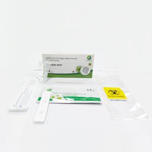 Buy cheap SARS-CoV-2 Ag Swab Test Kit 1 Tests/Kit CE Rapid Antigen Swab Test Kit Specificity 100% product