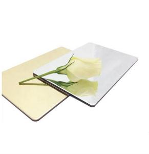 Buy cheap Unbroken Anodized Mirror Aluminium Composite Panel Sheet CE ISO Certificates product