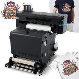 China CMYKW Ink Color 220V/110V Web Application 24 Inch All in One Inkjet Printer for DTF on sale