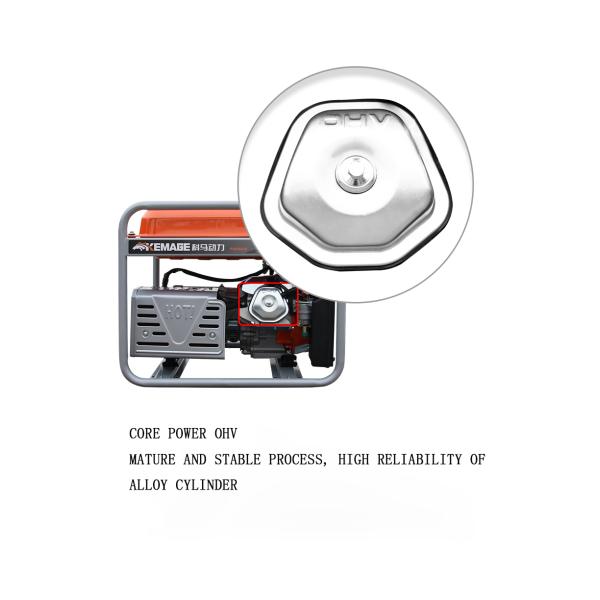 HN Model Gasoline Power Generators 4800-4KW Single Phase Gasoline Generator