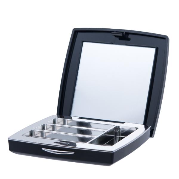 Custom Black Private Label Eyeshadow Palette Cosmetic Packaging SF0805A