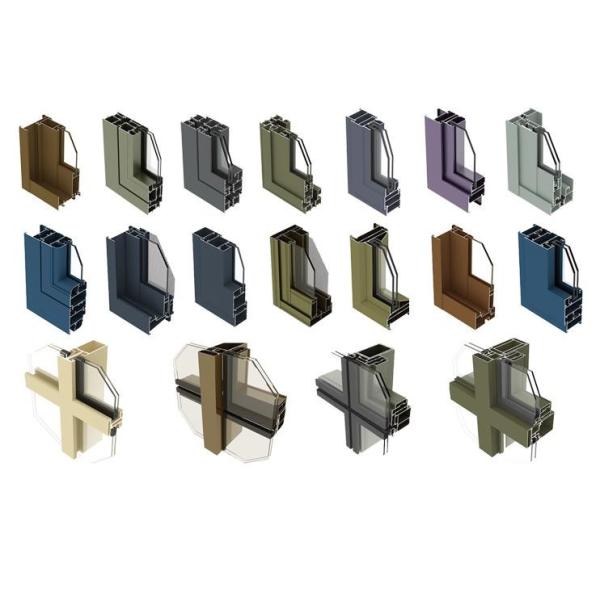 T Slot Industrial Aluminum Extrusion Profile 4080 Framing Aluminum Window Profiles