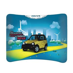 China Recyclable Tension Fabric Wall Trade Show Backdrop Displays Exhibition Booth on sale