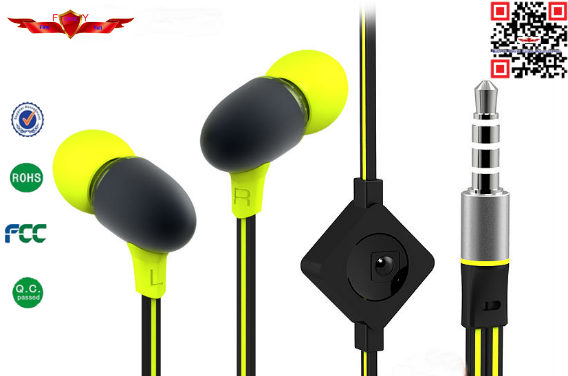 New Arrival 100% Qualify Colorful HD Sound Performacne Earphone For Iphone With Gift Box
