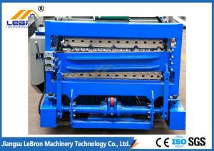 Buy cheap 7.5 KW Blue Color Double Layer Roll Forming Machine For Corrugated Sheet And IBR Sheet product
