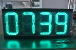 Outdoor 12 Inches LED Time and Temperature Display Panel for 8"-72" Digit Height