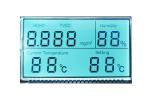 Custom TN HTN STN FTSN Reflective LCD Panel / Monochrome LCD Numeric Display