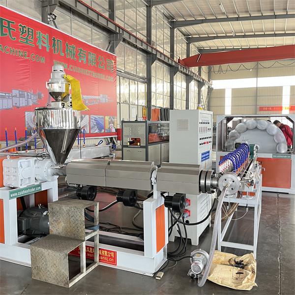 Easy Operation PVC Suction Hose Machine Braided Pipe Extruder Machine
