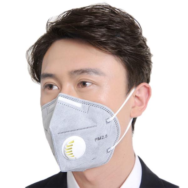 Quality Safety Foldable FFP2 Mask Non Woven Fabric Anti Dust Wearing Medical Mask for sale