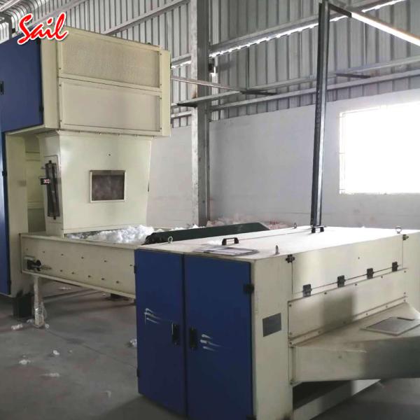 Polyester padding chemical bonding and thermal bonding machine