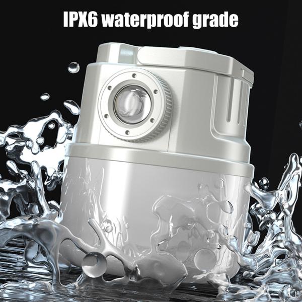 IPX6 Solar LED Tent Light USB Rechargeable Bulb Emergency Power Supply