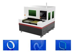 Buy cheap Infrared Picosecond Dual Table Laser Cutting Machine 80W For Optical Filters product