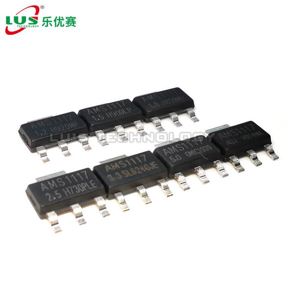 Ams1117adj Power Regulator IC Ams1117 3.3 V Chip 1.8V