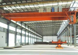 Span 10.5m - 41.5m Double Hoist Overhead Crane 5T 10T 20T Box Type Bridge Frame
