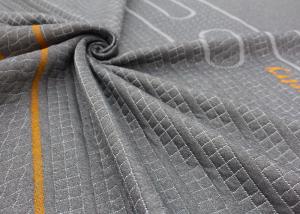 China New knitted jacquard polyester fabric high quality mattress fabric bedding fabric on sale