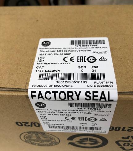 Quality Allen Bradley 1766 L32BWA Compactlogix Controller 20 Inputs 12 Outputs for sale