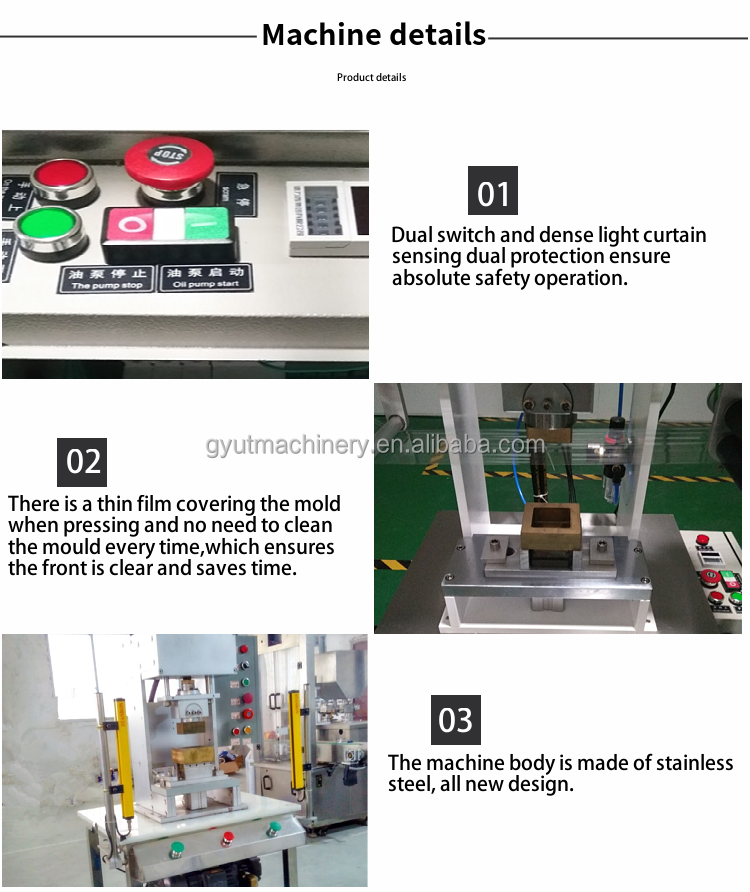 Cold Press Soap Making Machine with Bar Soap Moulding and Stamping Functions