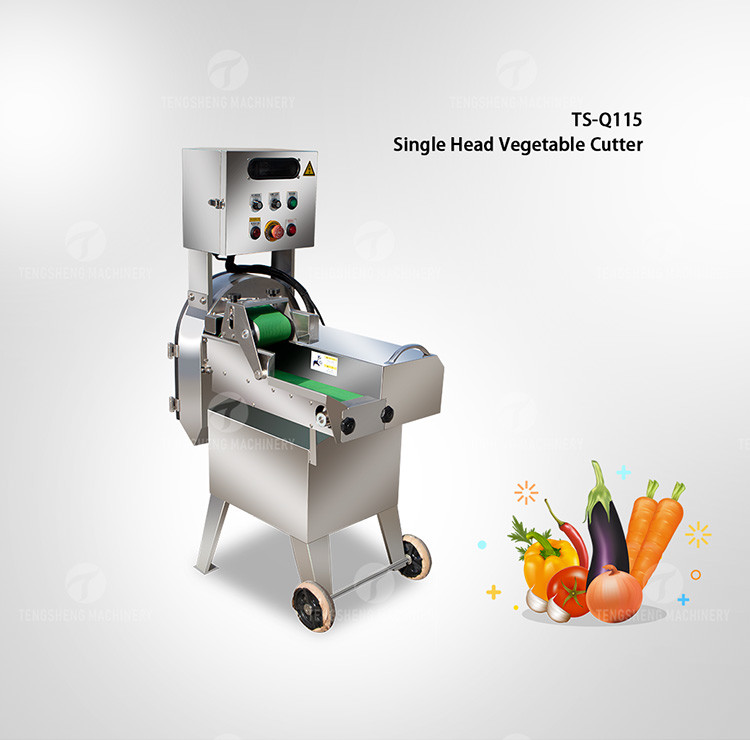 Celery Chinese Cabbage Vegetable Processing Machine Single Head Tengsheng