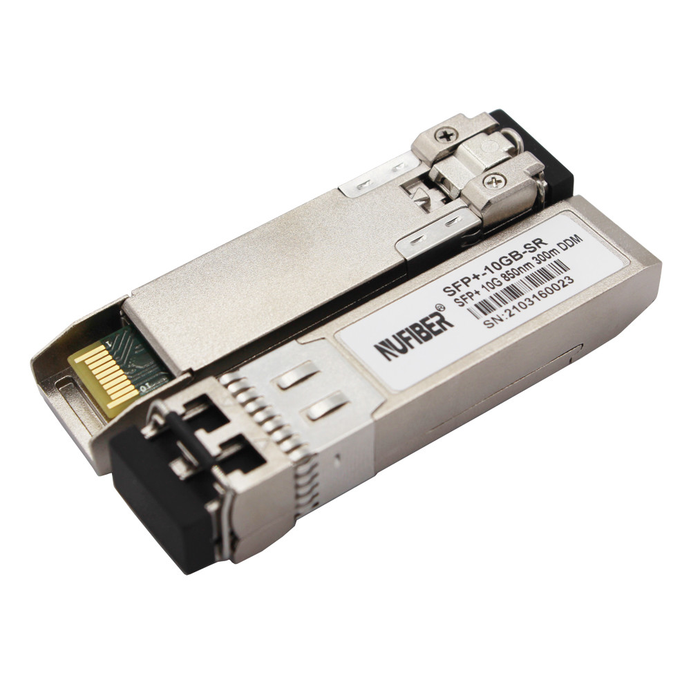 10G SFP+ SR multimode 850nm 300m LC compatible with Cisco/MikroTik/Juniper/TP-Link
