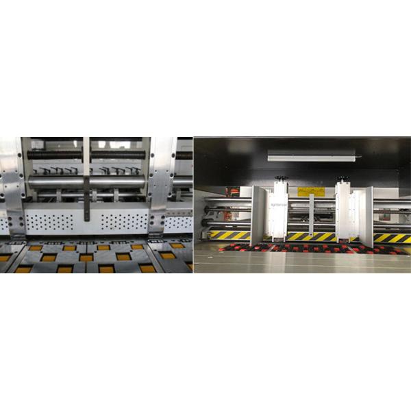 Corrugated Board Automatic Carton Box Die Cutting Machine Lead Edge Feeding