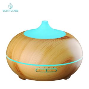 Buy cheap Ultrasonic Led Light 30㎡ Wood Aromatherapy Diffuser product