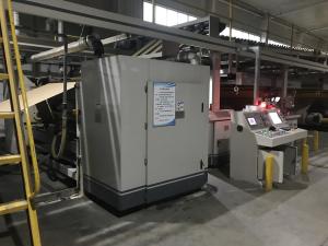 Buy cheap 200m / min Corrugated Cardboard Production Line Five Layer 1600MM Width product