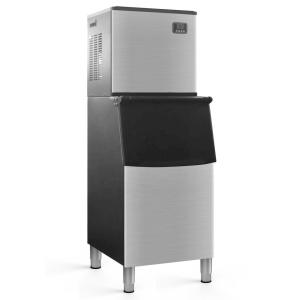 Buy cheap English Operating Language Ice Cube Block Making Machine 350kg Automatic Stainless Steel Ice Maker Machine for Business product