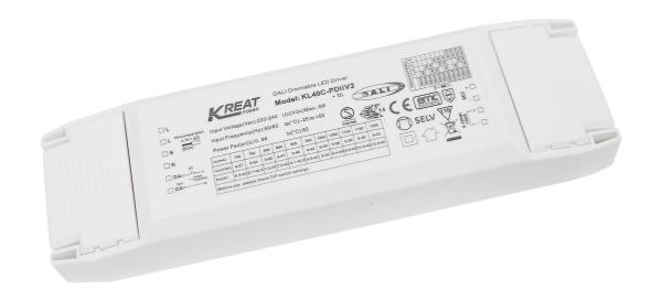 40W Constant Current LED Driver With Adjustable Output Current For LED Panel