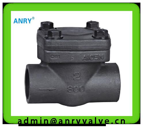Quality 1/4″-4″ Forged Steel Check Valve SW BW  A105 F304 F316 Body for sale