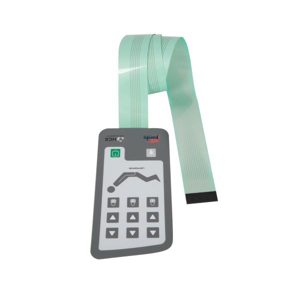 Quality Flexible Tactile FPC Metal Membrane Switch With LED Indicate Clean Window for sale