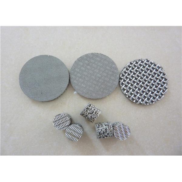 5 - 100μM Sintered Wire Mesh Filter Screen Antacid For Quartz Crucible Industry