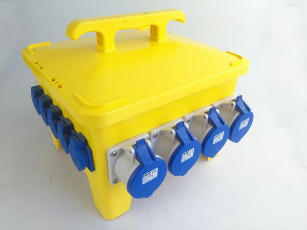 Quality 24 Poles Portable Power Distribution Board With Overcurrent Protection for sale