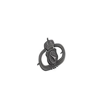 China Lapel Clip Custom Metal Badge 50*35mm Military Pin Badges on sale