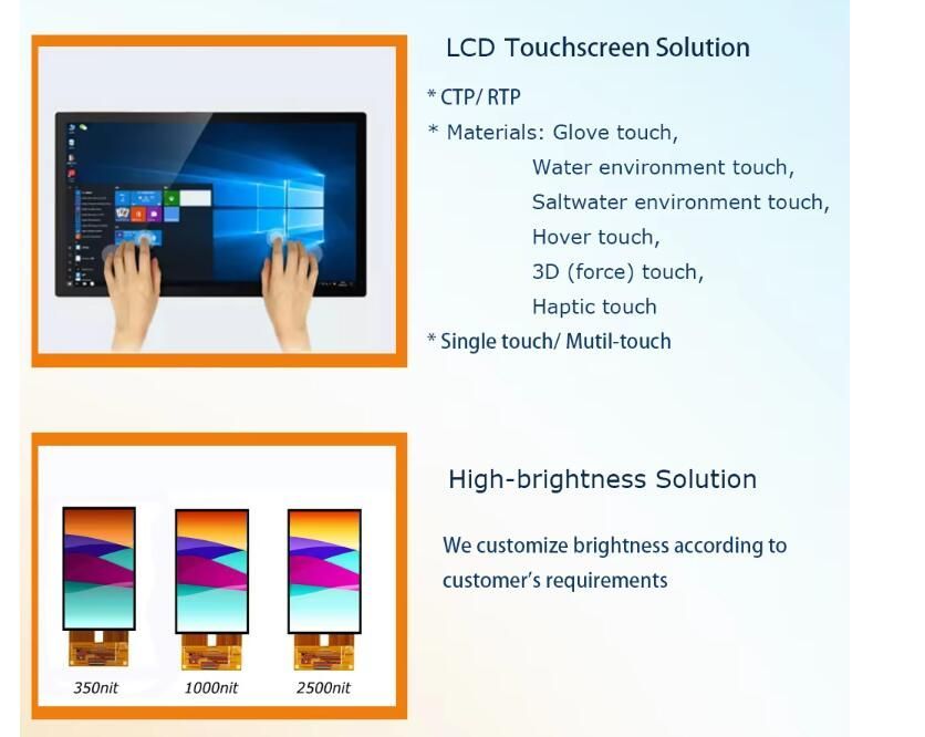 Kingpins 3.5 Inch 320*480 MCU RGB Interface LCD Panel 3.5 Inch LCD Module TFT Display