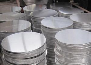Buy cheap A1100 Aluminum Sheet Circle Die Casting Customized Size For Road Sign product