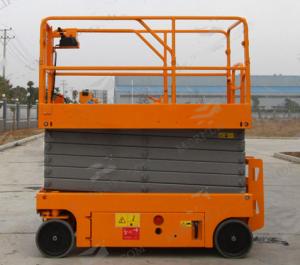Buy cheap Portable Mobile Aerial Work Platform 11.8m Heavy Weight Capacity Fork Type product