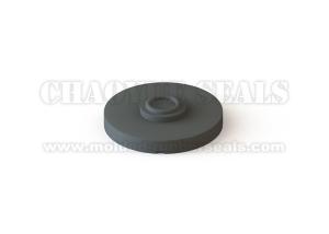 PCB Board Microswitch Silicone Custom Push Button 23.45 Mm Black Color Frost Surface
