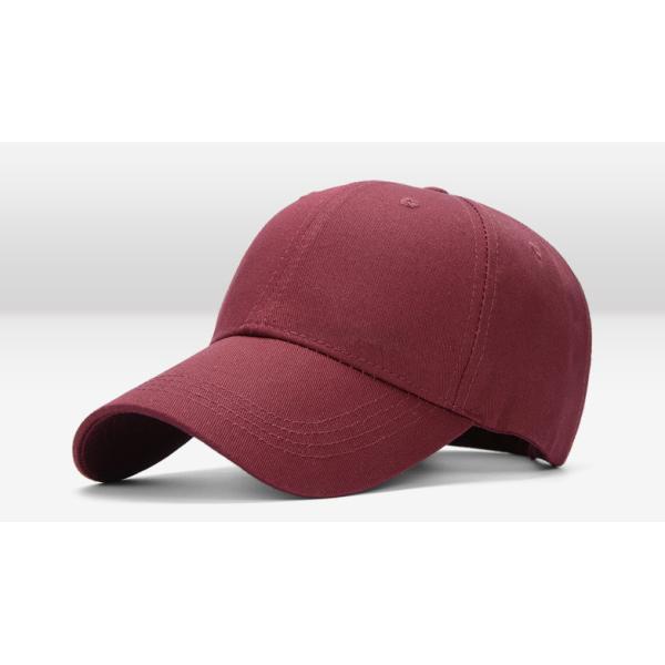 sport cap kids hat Sample Free Hat Custom Blank Baseball Caps 100%cotton Red&Gray 56-59 wholesale for China factory