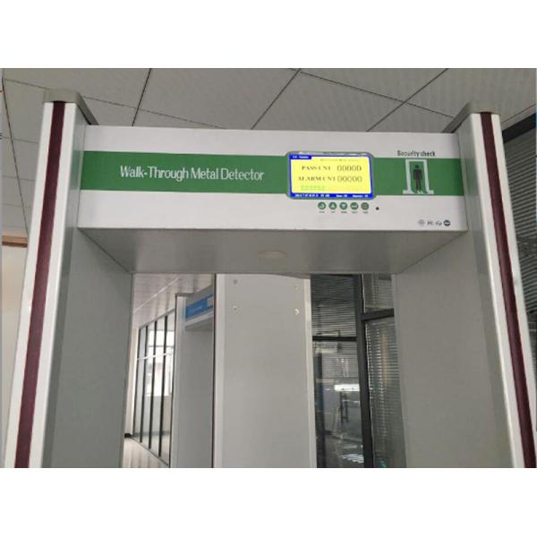 Foldable Multi Zone Walk Through Metal Detector 2 Years Warranty With Automatic Counting Function