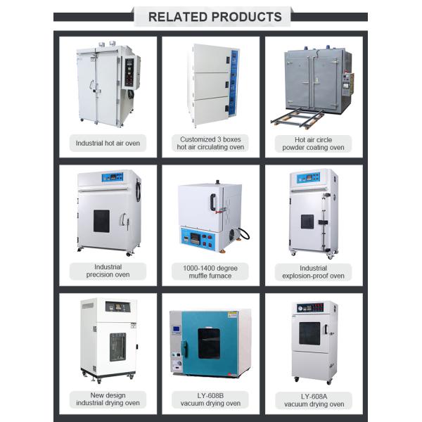 LIYI Multilayer Shelf Trolley PLC Controller 250C Hot Air Oven