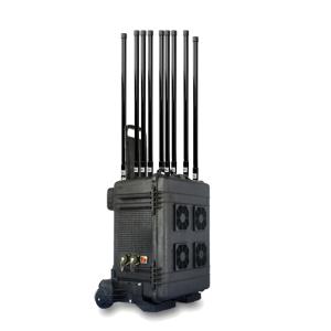 China Long Range Quadcopter Portable Jammer System Pulse Sweep Lightweight Remote Control Ethernet on sale